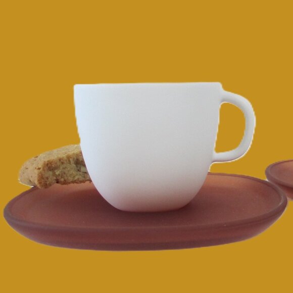 SET OF TWO NESPRESSO "LUME" EXPRESSO CUPS & SAUCERS - Picture 10 of 10